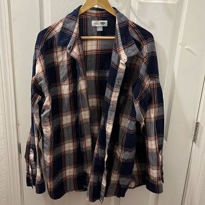Old Navy boyfriend style flannel
